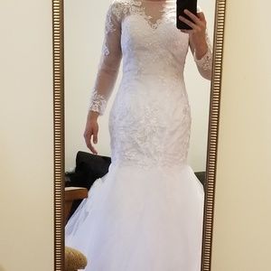 Mermaid wedding dress
